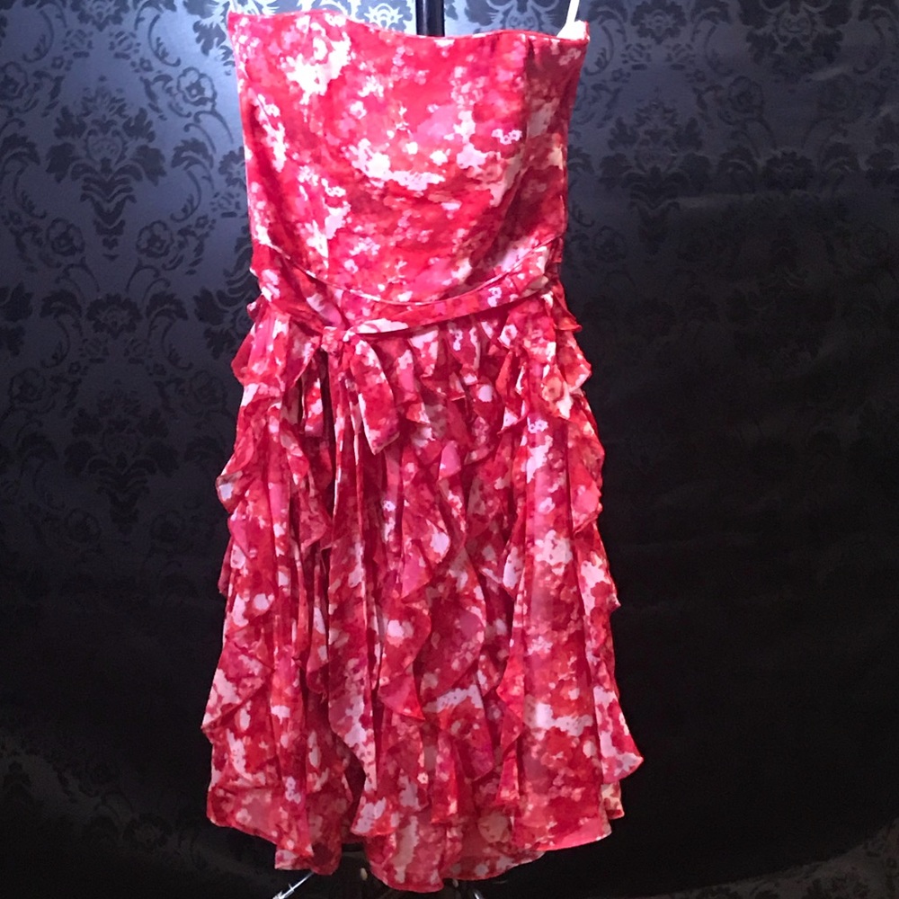 White House Black Market strapless cocktail dress